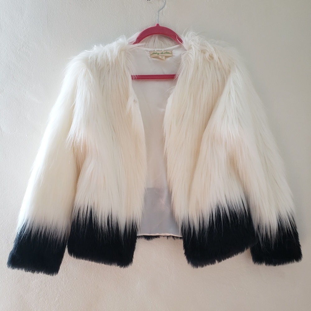 Faux fur coat